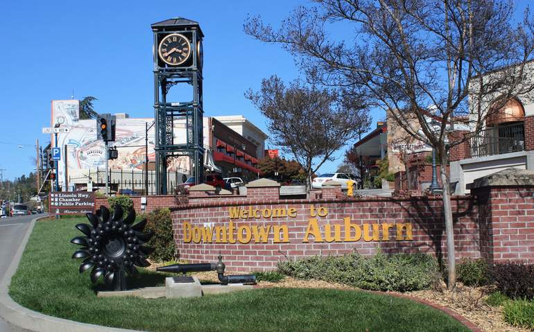 Old Town Auburn Placer County CA