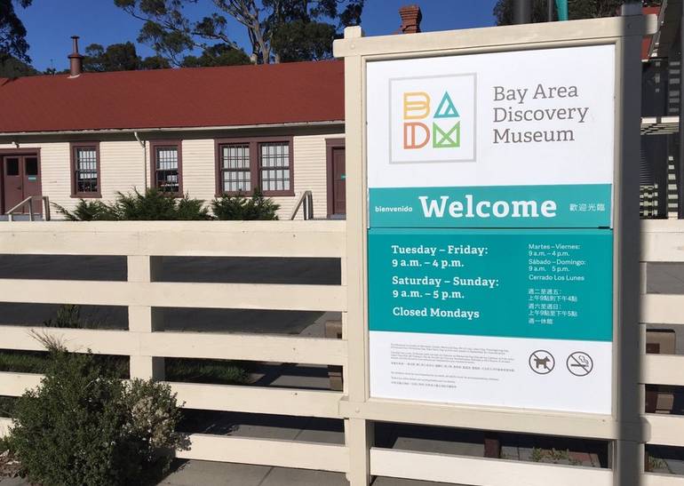 Bay Area Discovery Museum Entrance