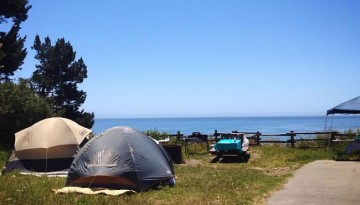 Camping New Brighton Beach