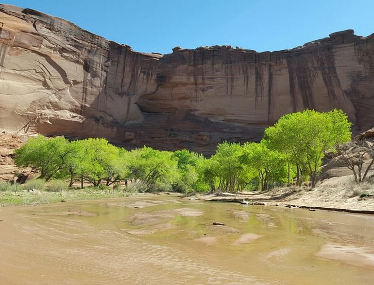 Seasonal River Canyon de Chelly