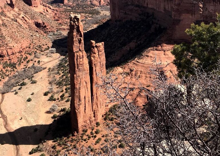 Spider Rock Pinnacle Arizona