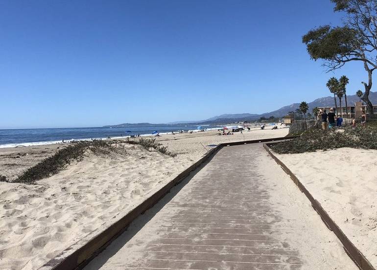 Carpinteria State Beach Boardwalk