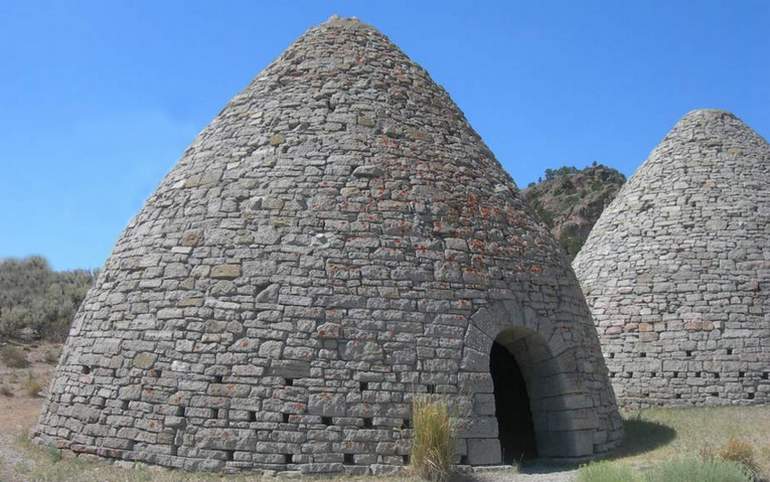 Ward Charcoal Ovens Near Ely Nevada