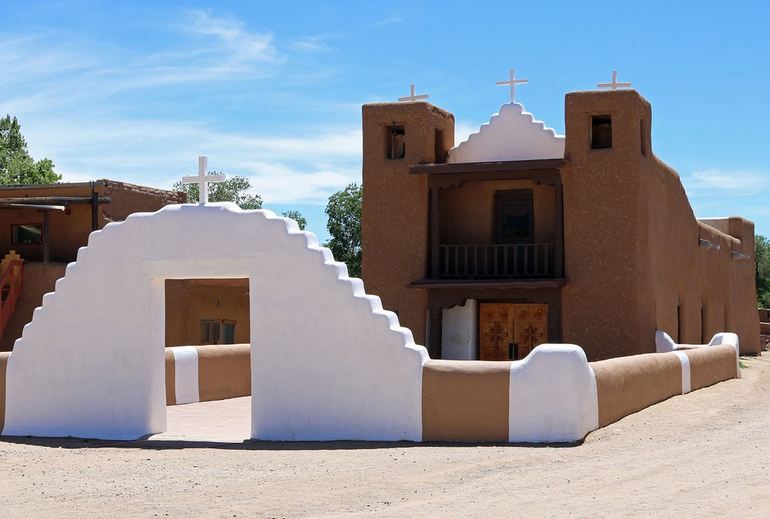 Taos Pueblo Village Church