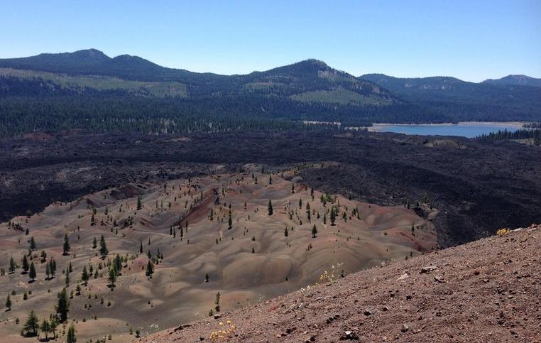 Cinder Cone Trail Lassen Volcanic National Park 