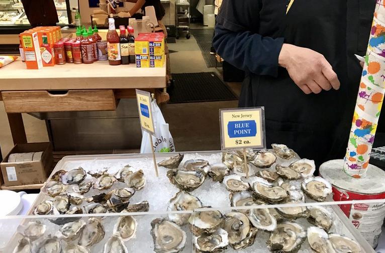 San Francisco Ferry Building Fresh Oysters