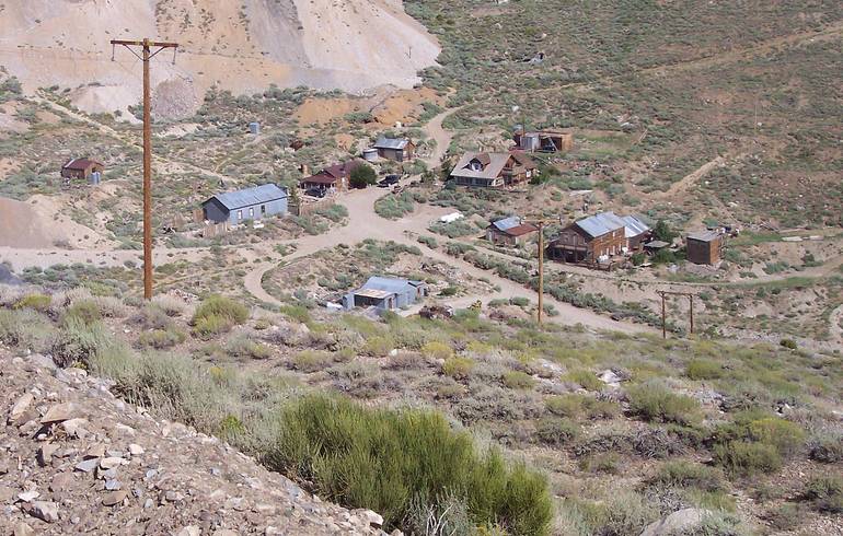 Cerro Gordo Ghost Town