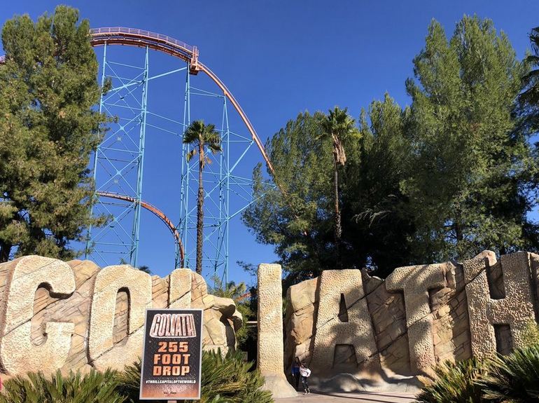 Goliath Coaster Ride