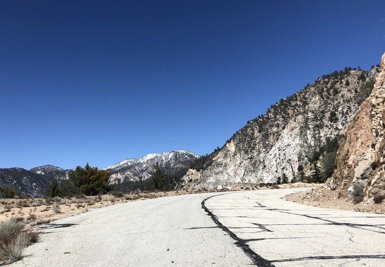 Closed Section of Highway 39