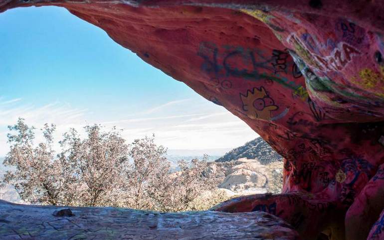 Jim Morrison Cave Corral Canyon Park Malibu