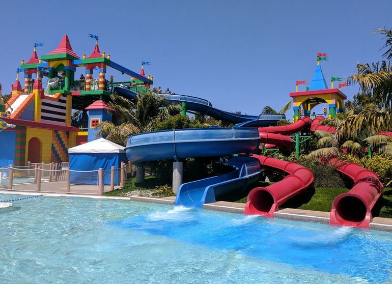 Twin Chasers Slide Legoland Water Park