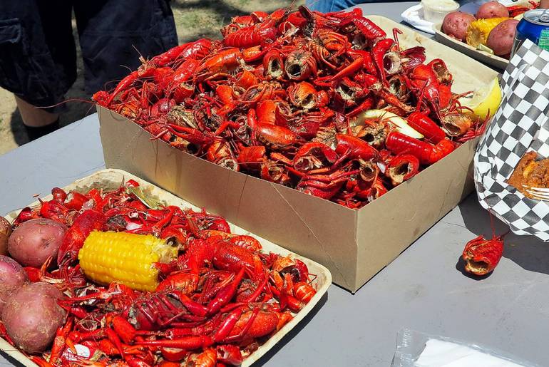 Cooked Crawfish 