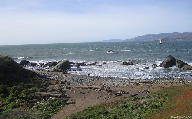 Mile Rock Beach Lands End Park