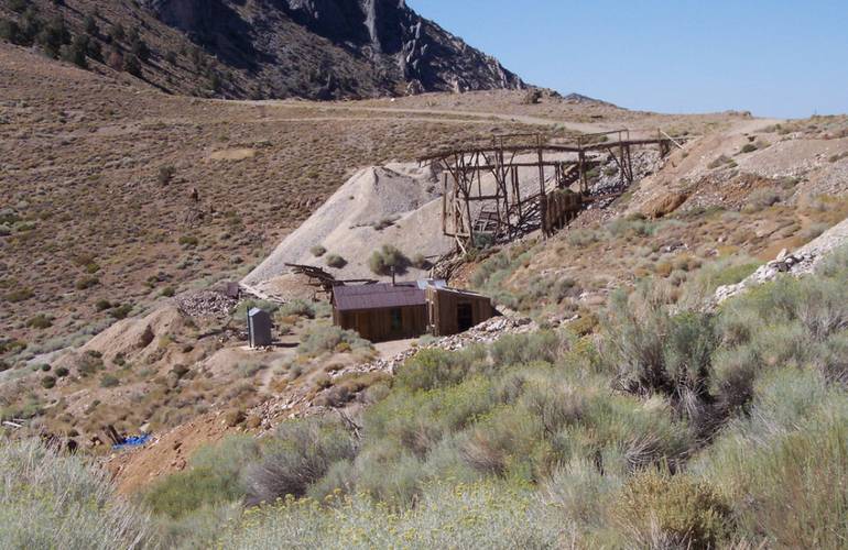 Cerro Gordo Ghost Town Owens Valley