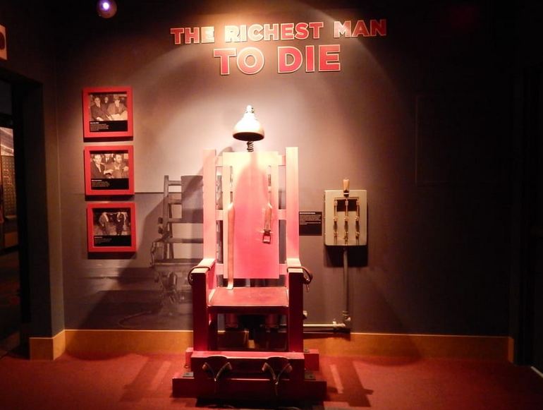 Electric Chair Mob Museum Las Vegas