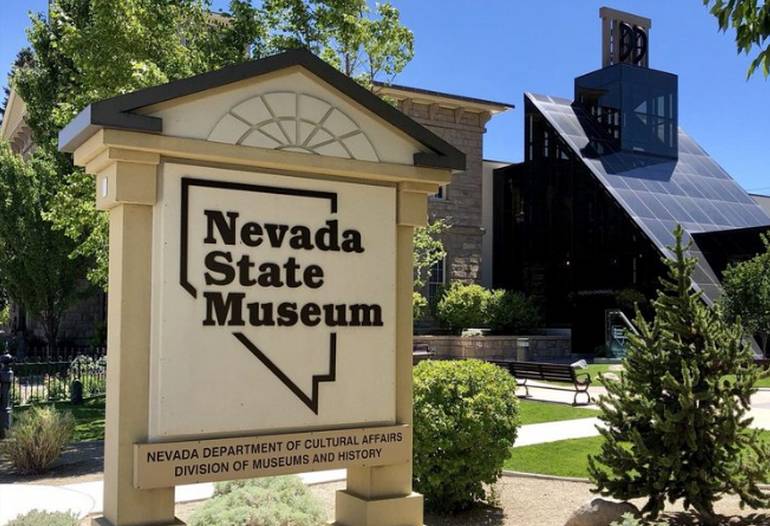 Nevada State Museum Carson City Entrance