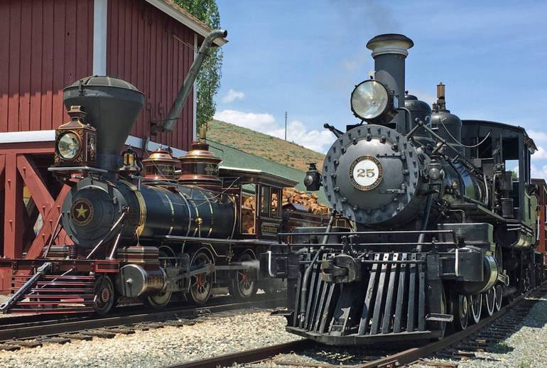 Places To Ride Trains in Nevada Historic Nevada Railroads