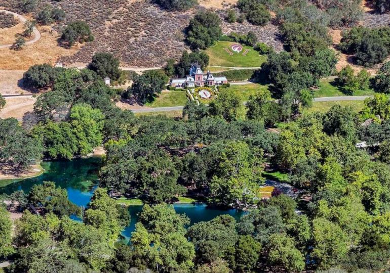 Birds Eye View Neverland Ranch