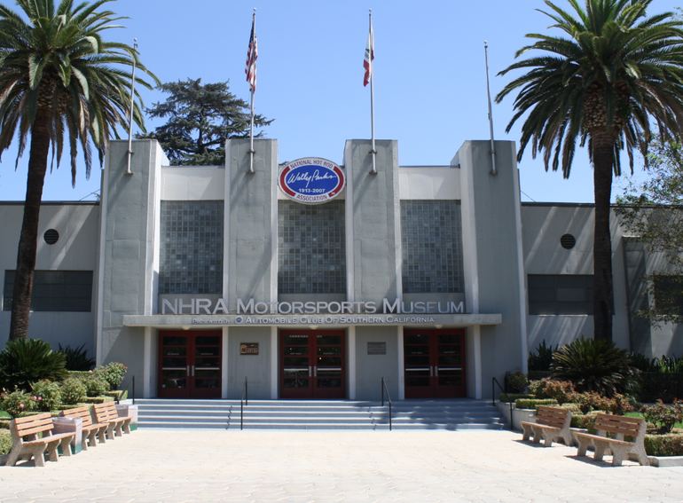 Wally Parks NHRA Motorsports Museum Pomona California