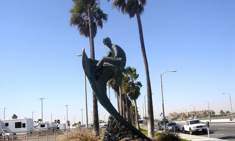 Nude Dude Statue Huntington Beach