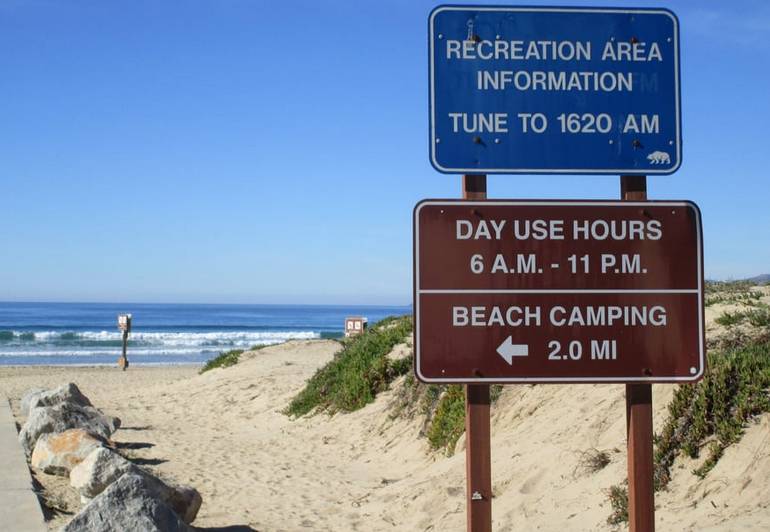 Oceano Dunes Beach Camping