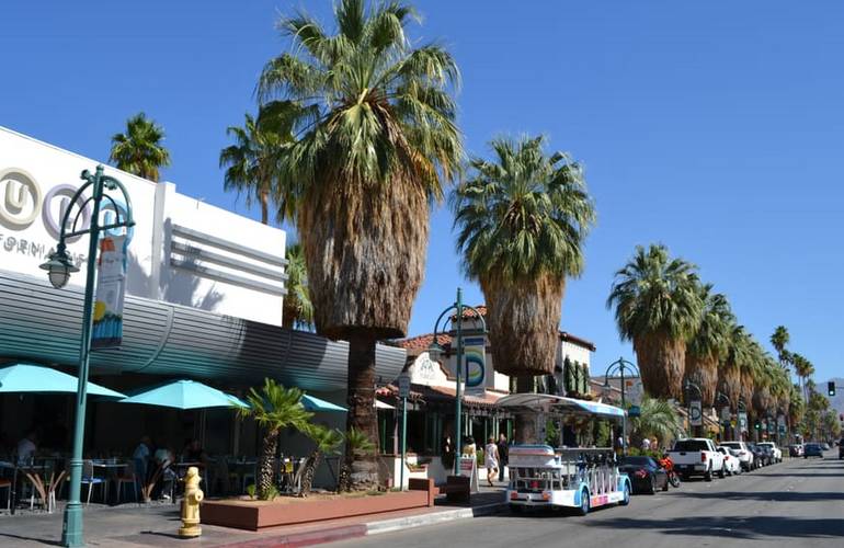 Palm Canyon Drive Downtown Palm Springs