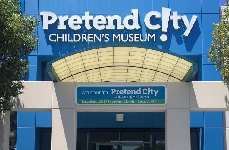 Pretend City Irvine Entrance