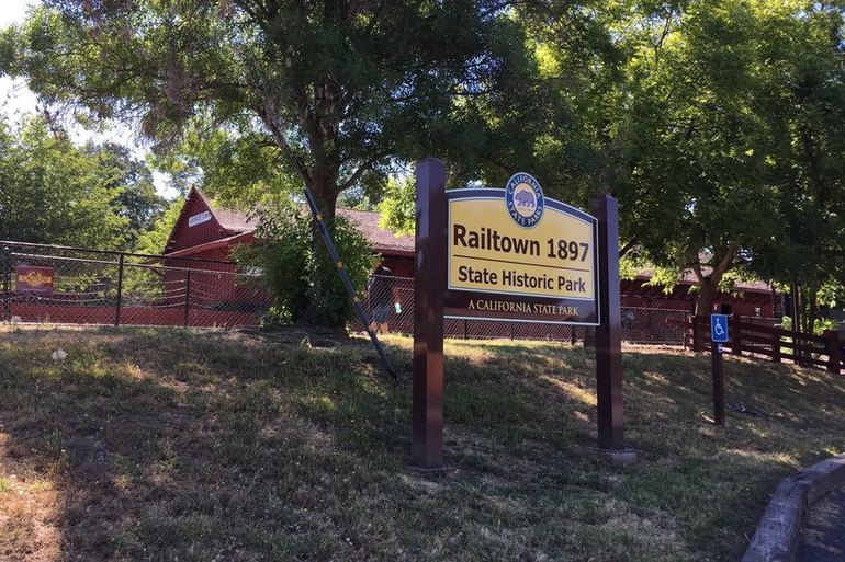 Railtown 1897 State Historic Park Entrance