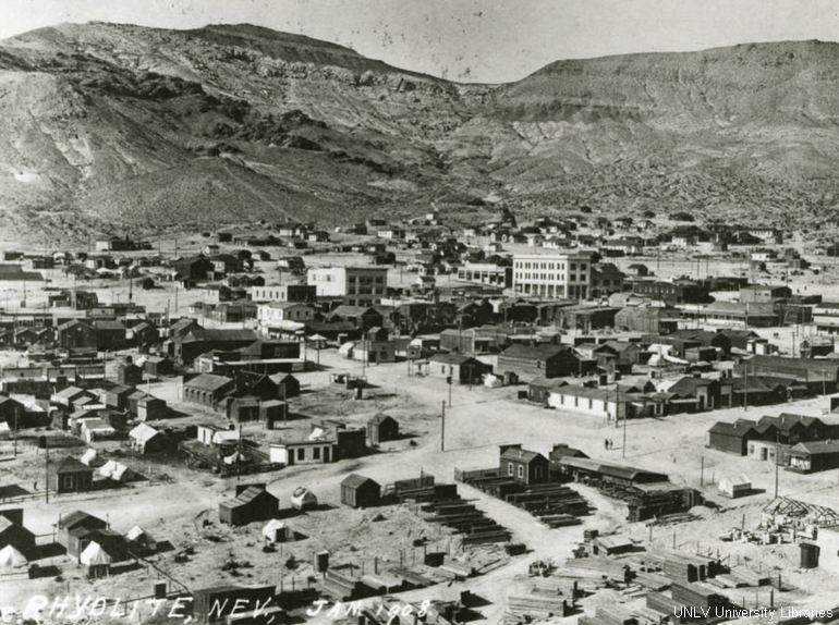 Rhyolite Nevada 1908