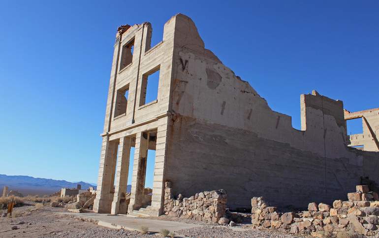 Rhyolite Ghost Town Nevada Day Trip