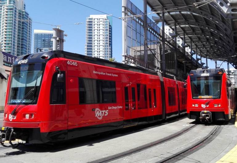 San Diego Red Trolley 