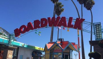 Santa Cruz Beach Boardwalk Classic California