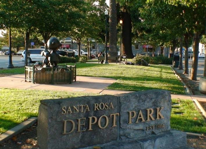 Downtown Santa Rosa Depot Park