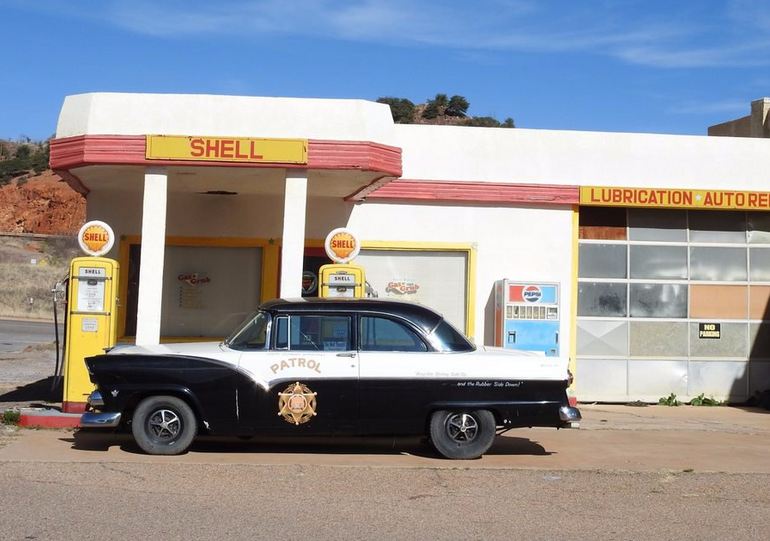 Classic Highway Patrol Car