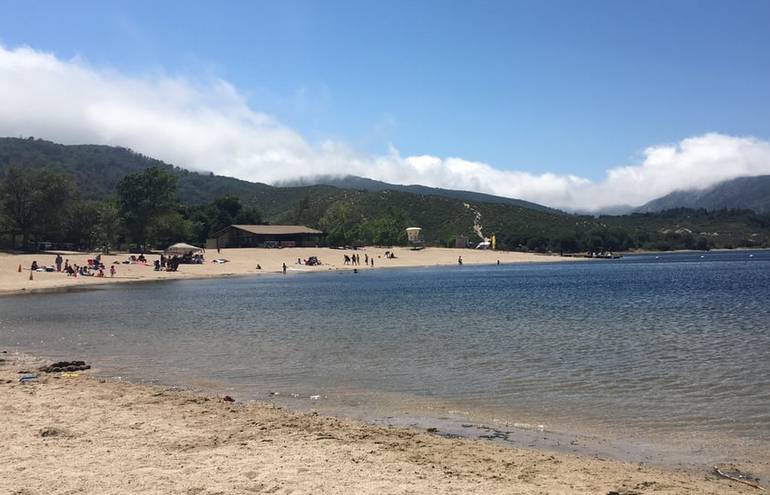 Silverwood Lake Beach