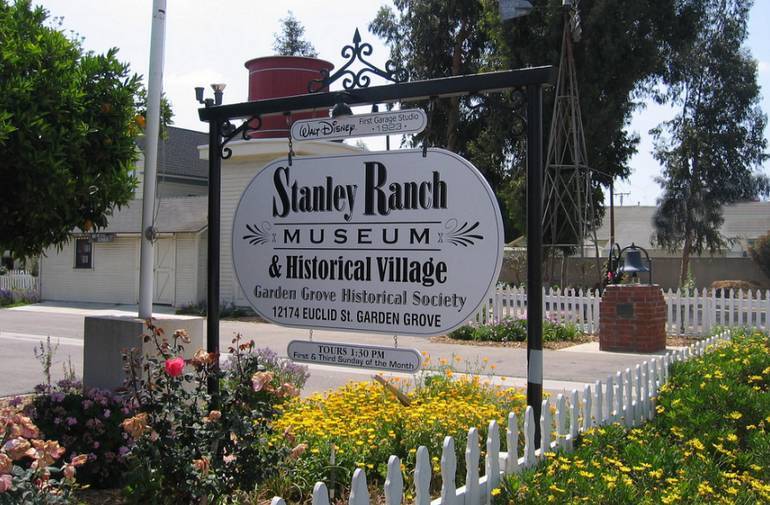 Stanley Ranch Museum garden Grove California