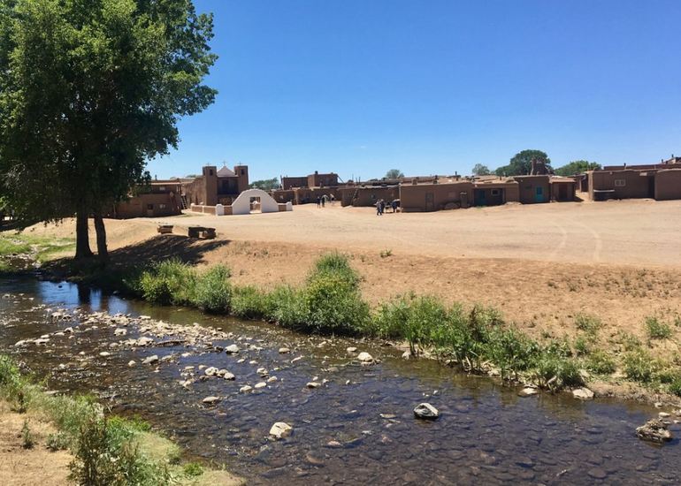 Taos Pueblo Village