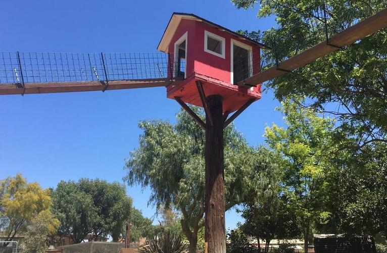 Underwood Family Farms Goat Tree House