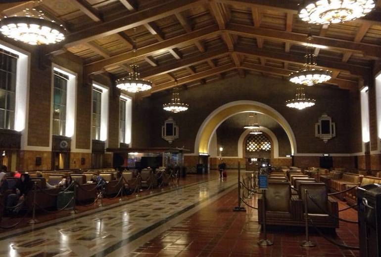 Union Station Los Angeles Waiting Room